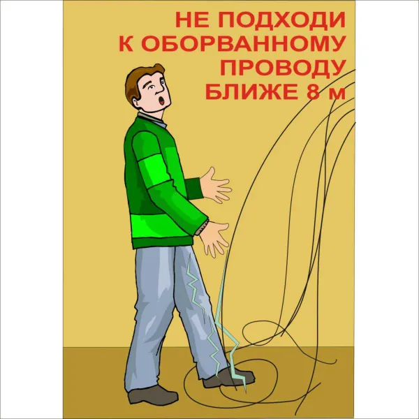 05.07 Стенд Электробезопасность купить в Минске и Беларуси