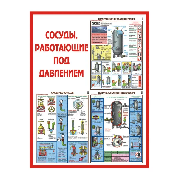 19.01 Стенд Сосуды, работающие под давлением купить в Минске и Беларуси